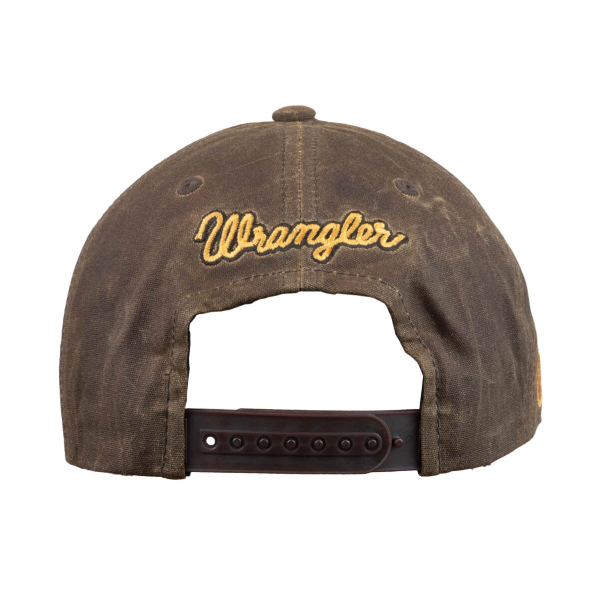 Capx wrangler western boot stich wax canvas snapback cap